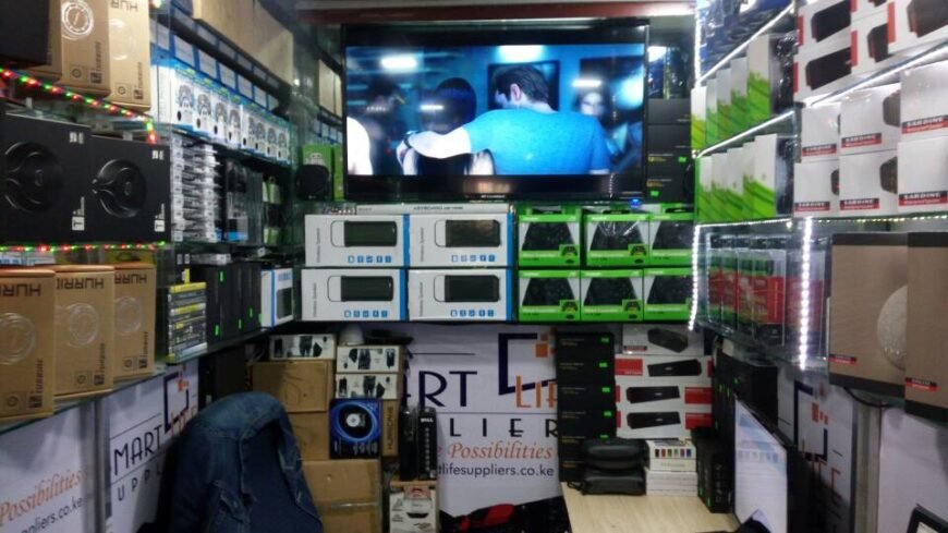 Computer Shop in Nairobi, Kimathi Street