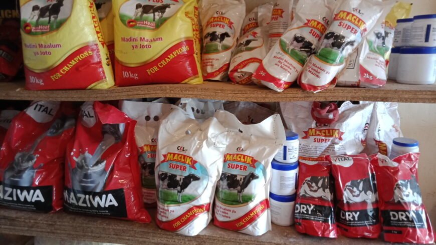 Animal feed store in Nairobi