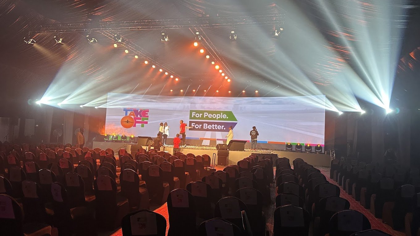 Audiovisual equipment rental service in Nairobi