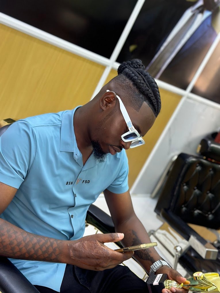 Barber shop in Nairobi