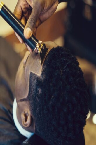 Barber shop in Nairobi