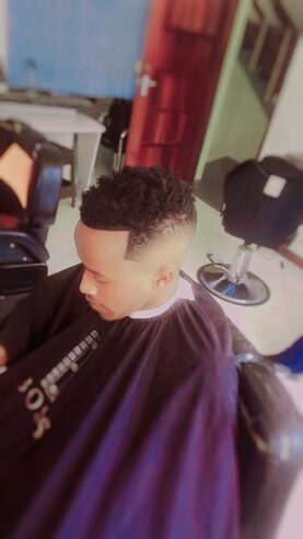 Barber shop in Kilimani, Nairobi