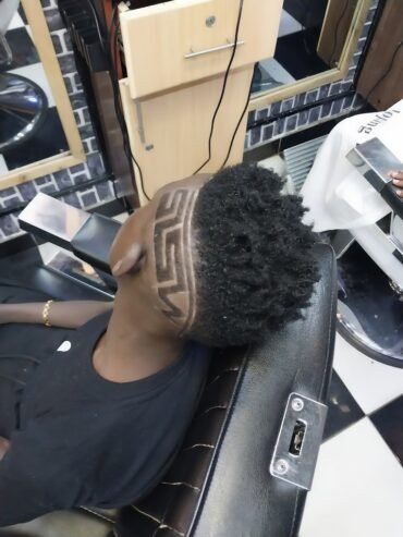 Barber shop in Nairobi