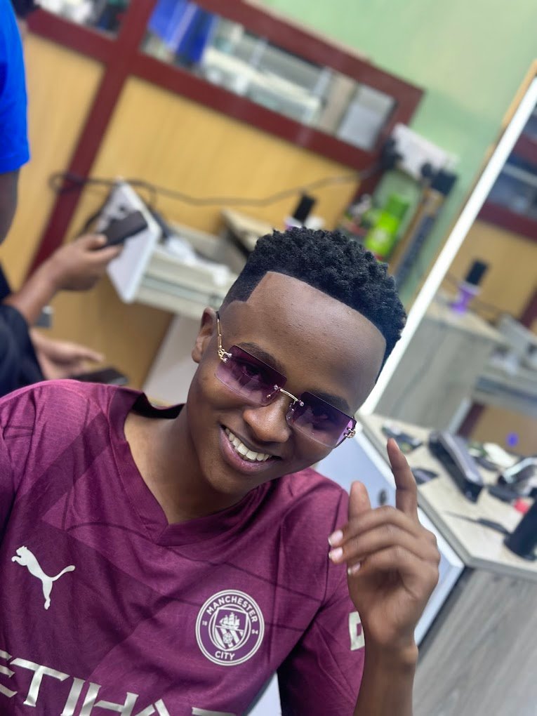 Barber shop in Nairobi