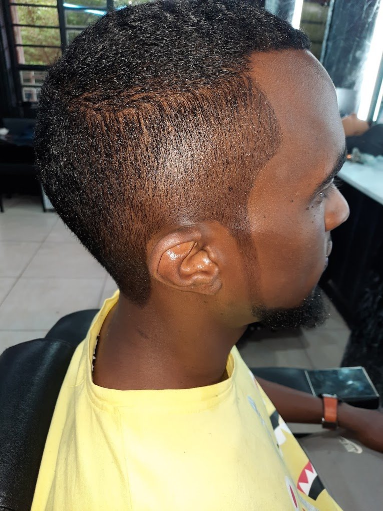 Barber shop in Kileleshwa, Nairobi