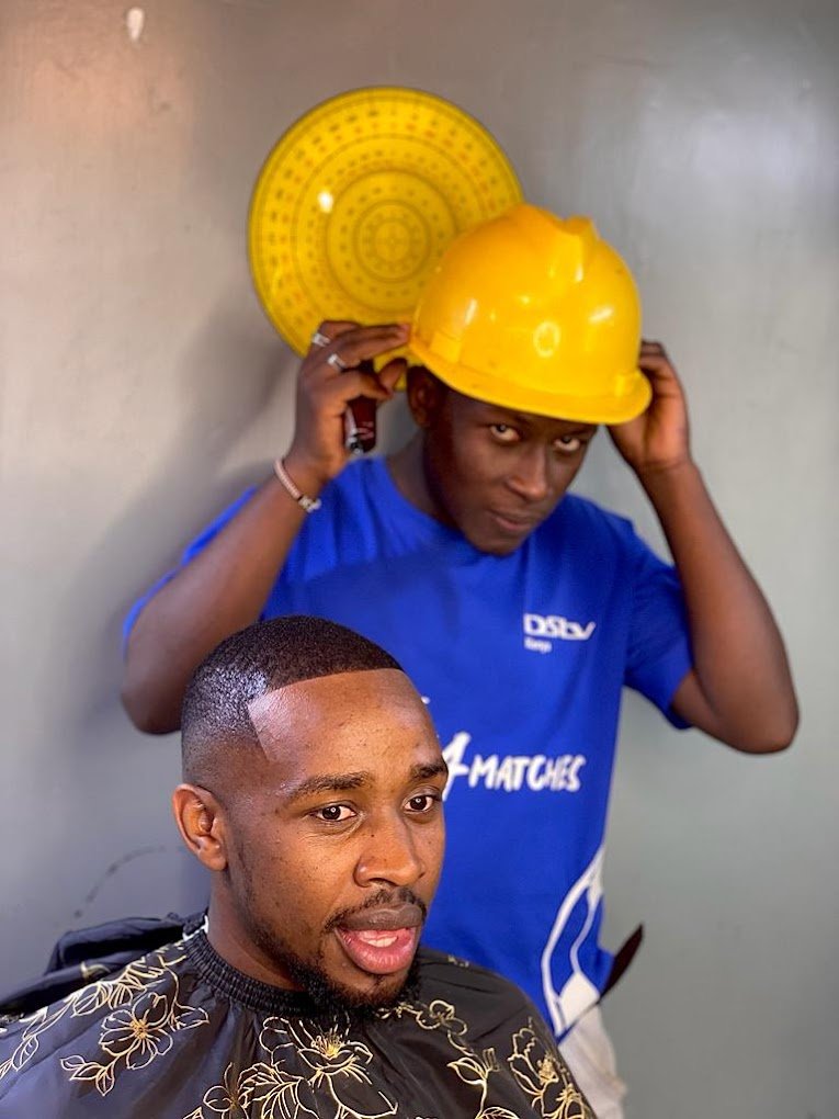 Barber shop in Nairobi