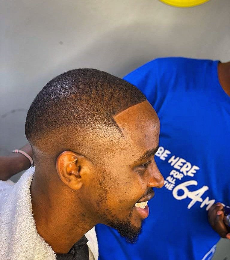 Barber shop in Nairobi