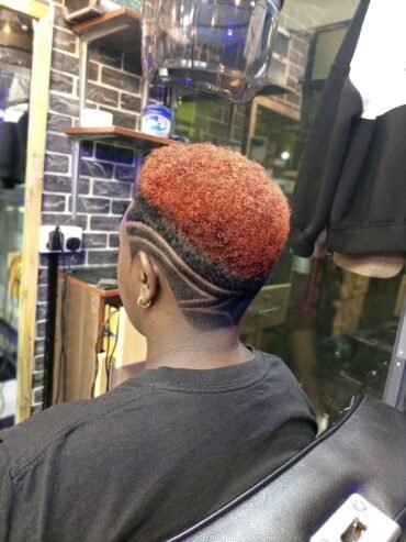 Barber shop in Nairobi