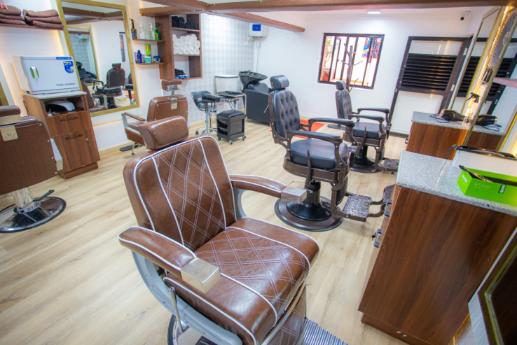 Barber shop in Nairobi