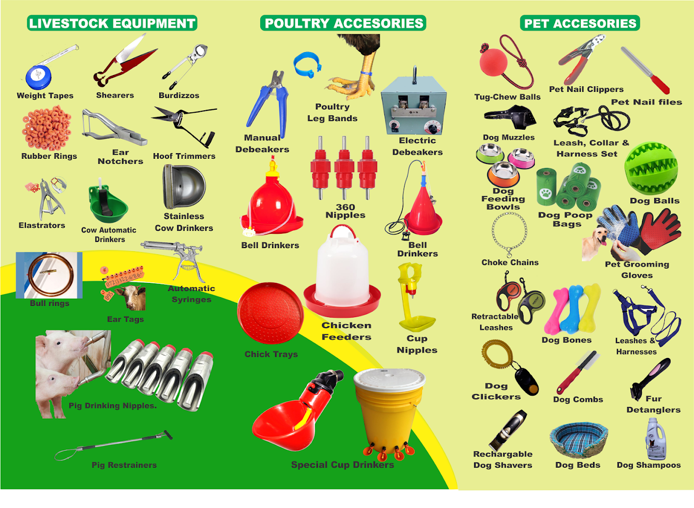 Farm equipment supplier in Nairobi